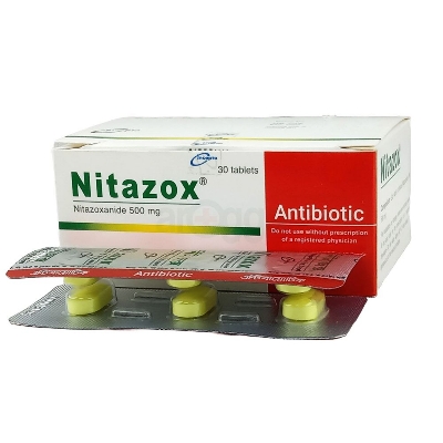 Picture of Nitazox 500mg Tablet