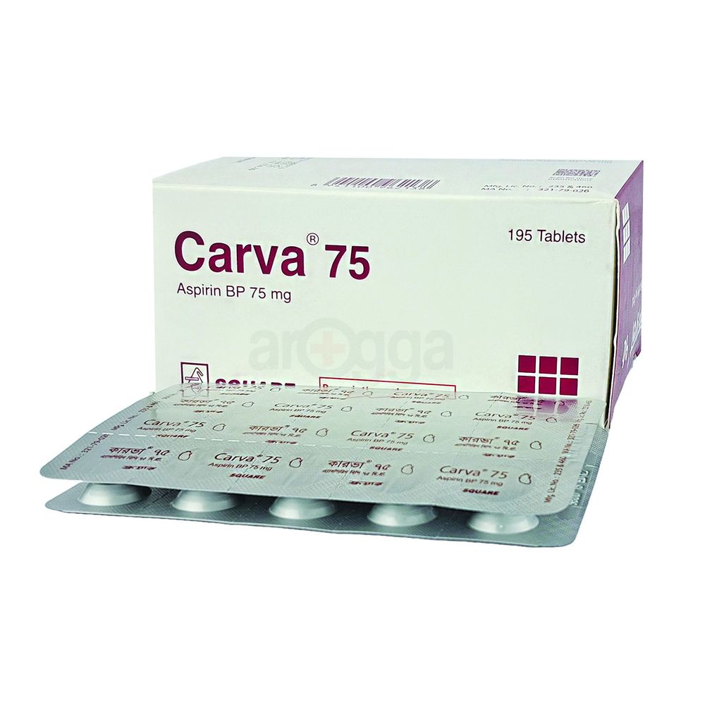 Picture of Carva 75mg Tablet