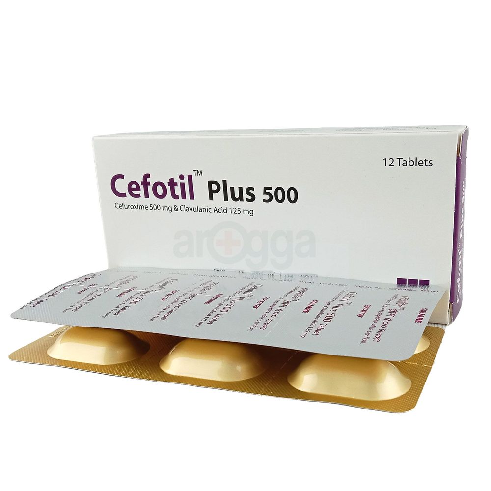 Picture of Cefotil Plus 500mg Tablet