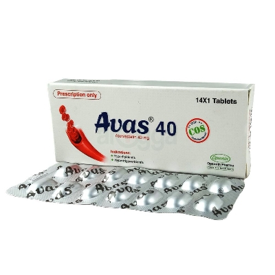 Picture of Avas 40mg Tablet
