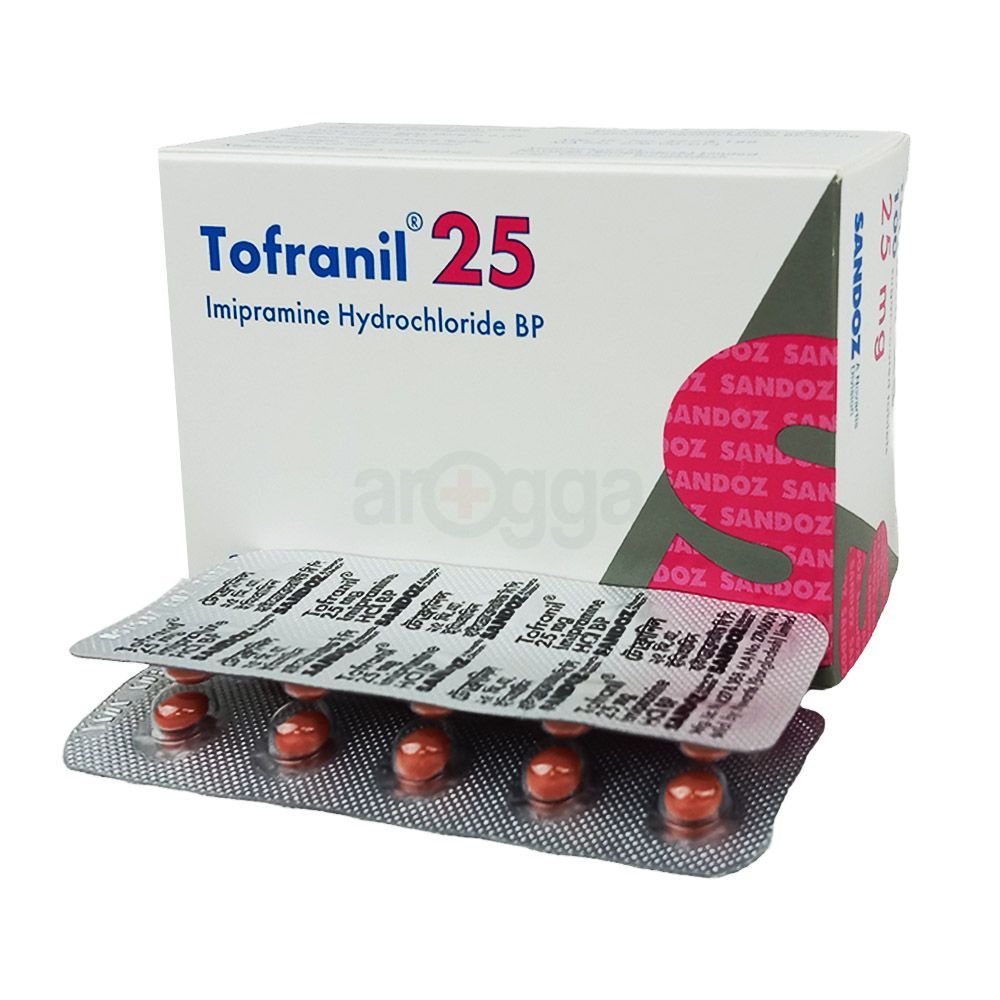 Picture of Tofranil 25mg Tablet