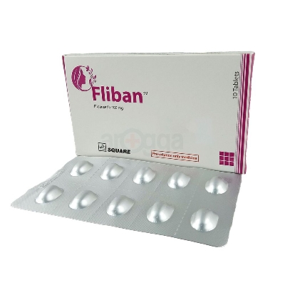 Picture of Fliban 100mg Tablet