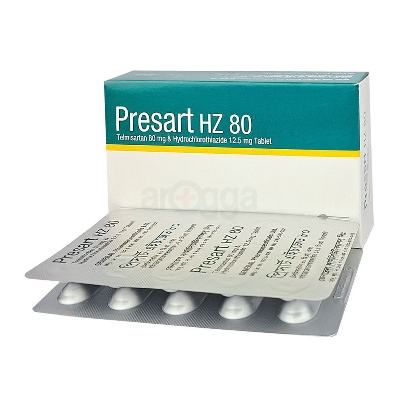 Picture of Presart HZ 80mg Tablet