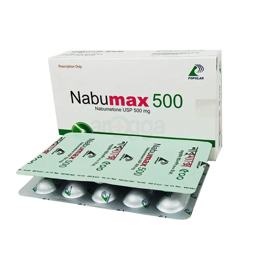 Picture of Nabumax 500mg Tablet