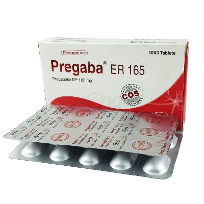 Picture of Pregaba ER 165mg Tablet