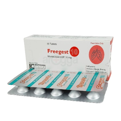 Picture of Freegest 10mg Tablet