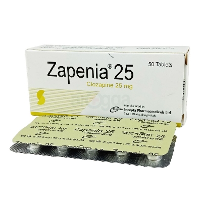 Picture of Zapenia 25mg Tablet