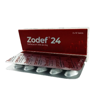 Picture of Zodef 24mg Tablet