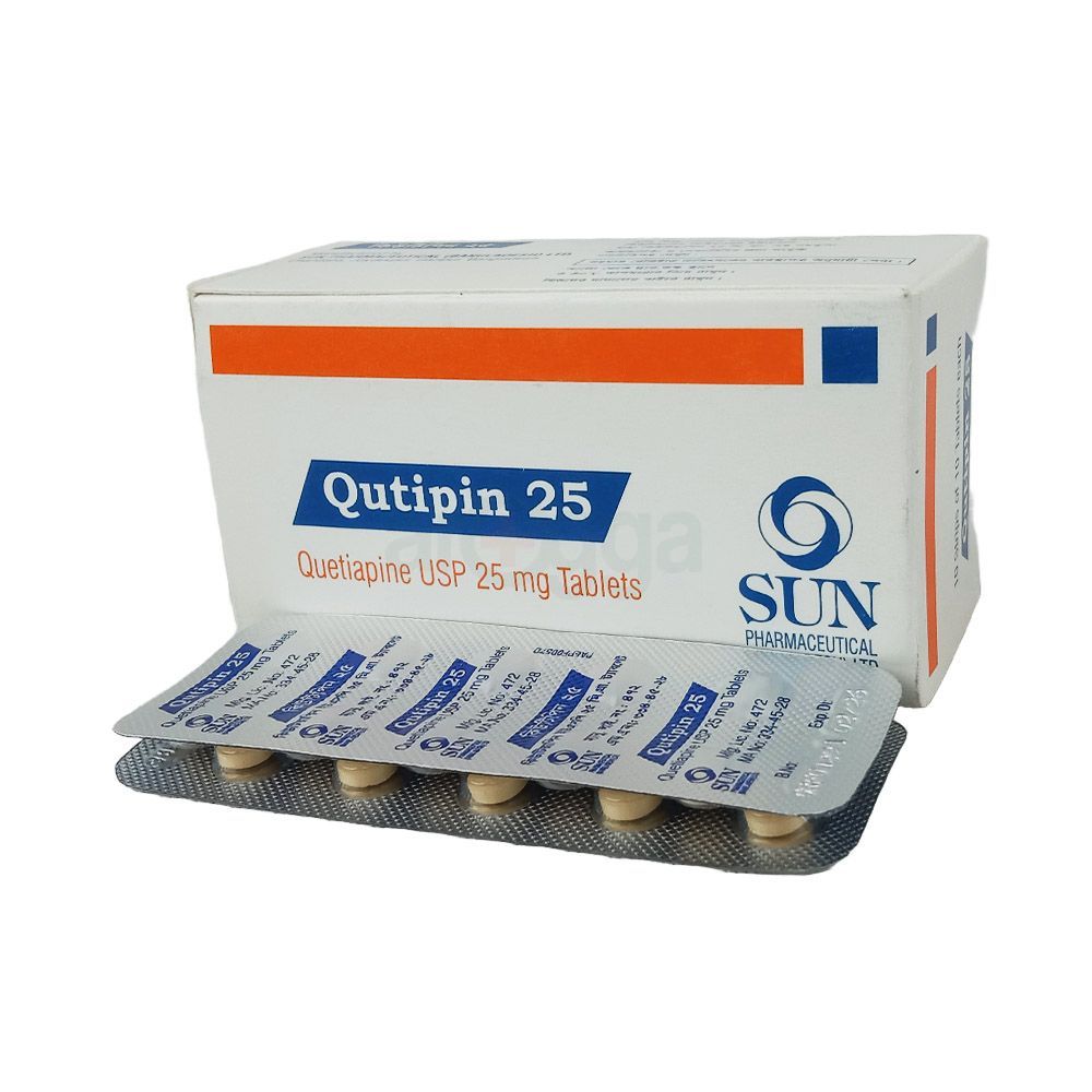 Picture of Qutipin 25mg Tablet