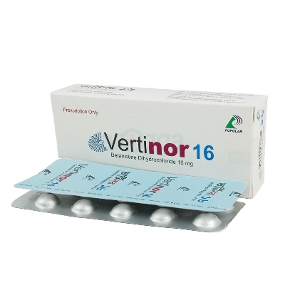 Picture of Vertinor 16mg Tablet