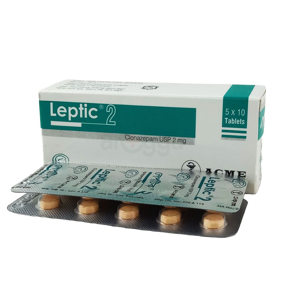 Picture of Leptic 2mg Tablet