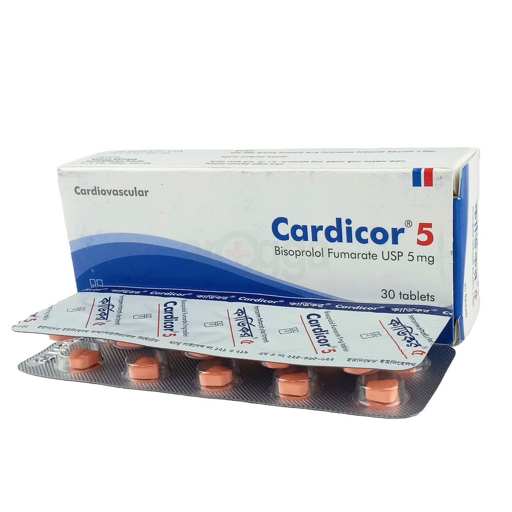 Picture of Cardicor 5mg Tablet