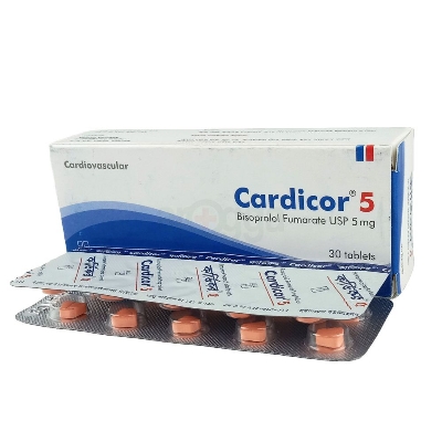 Picture of Cardicor 5mg Tablet