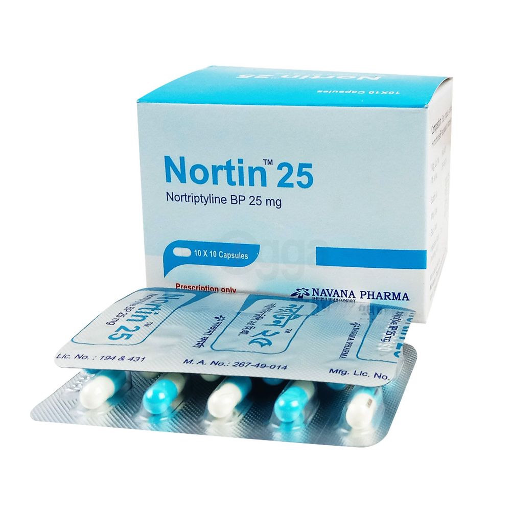Picture of Nortin 25mg Capsule