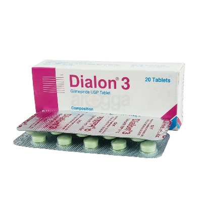 Picture of Dialon 3mg Tablet