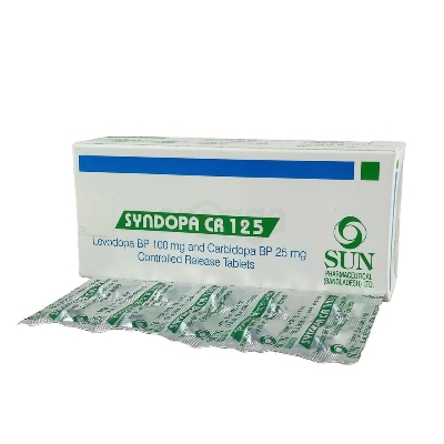 Picture of Syndopa CR 125mg Tablet