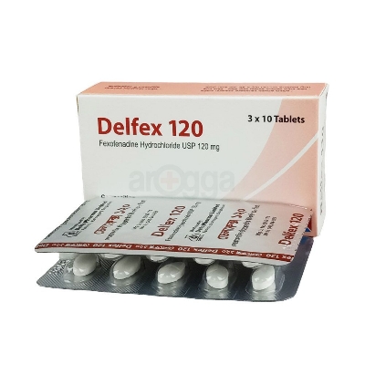 Picture of Delfex 120mg Tablet