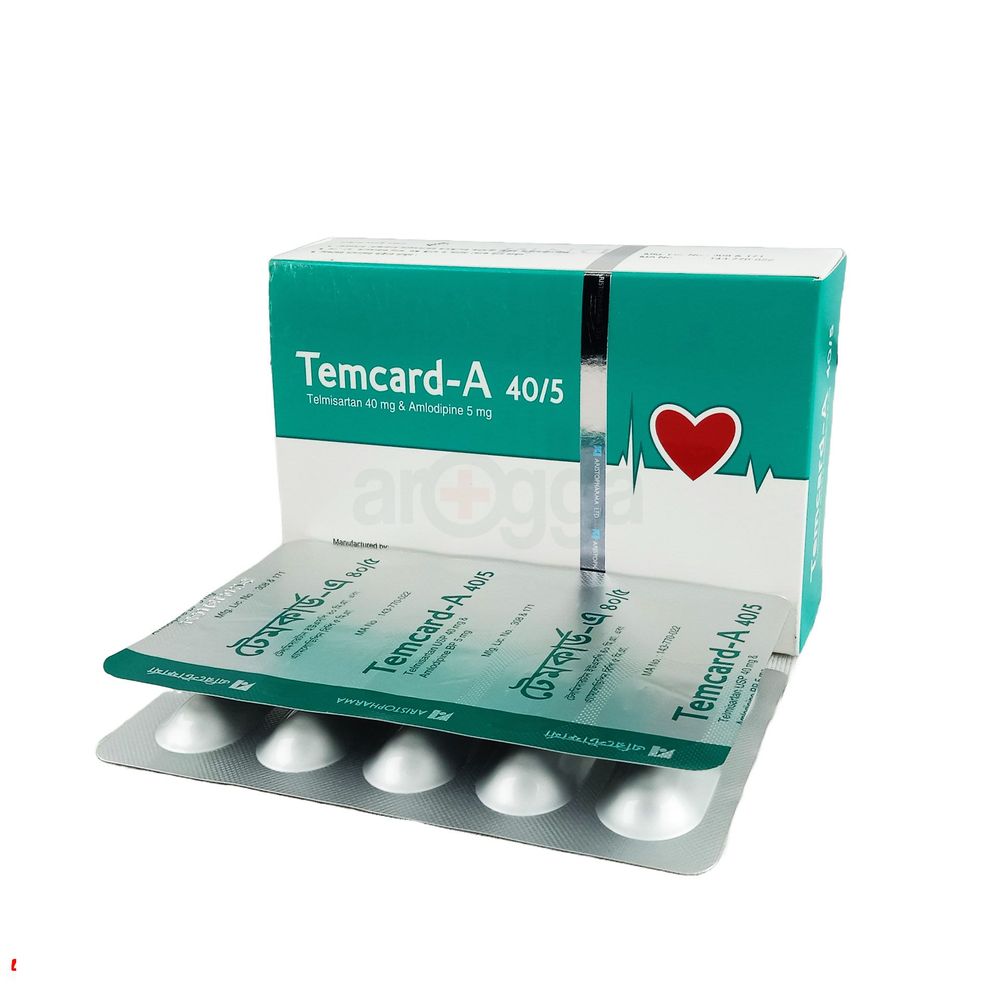 Picture of Temcard A 5/40mg Tablet