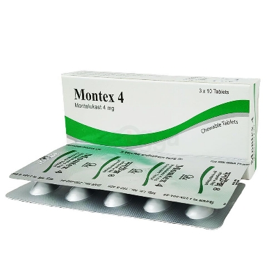 Picture of Montex 4mg Tablet