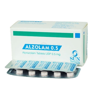 Picture of Alzolam 0.5mg Tablet