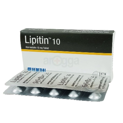 Picture of Lipitin 10mg Tablet