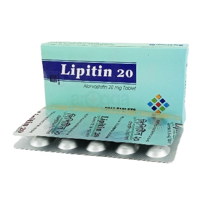Picture of Lipitin 20mg Tablet