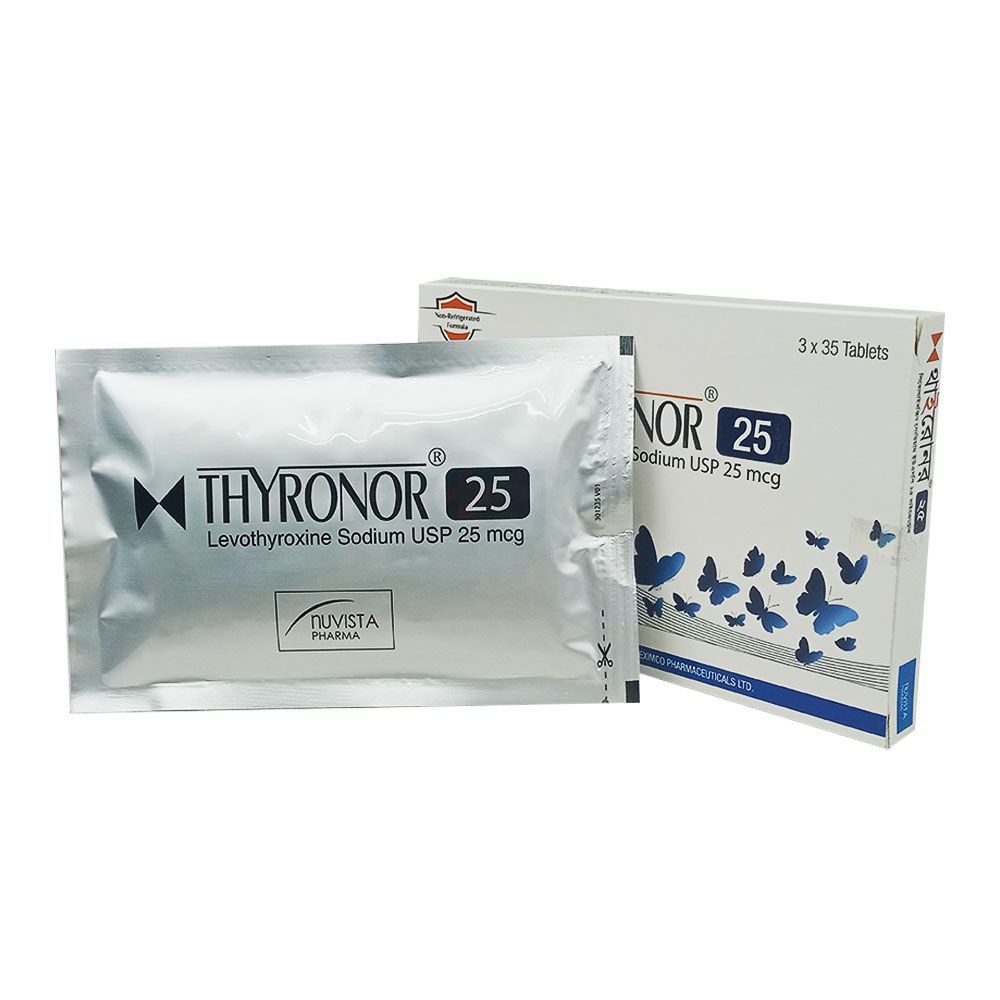 Picture of Thyronor 25mcg Tablet