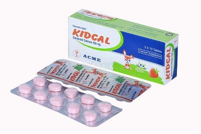 Picture of Kidcal 250mg Chew. Tablet