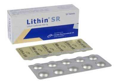 Picture of Lithin SR 400mg Tablet