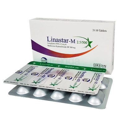 Picture of Linastar M 2.5/500mg Tablet