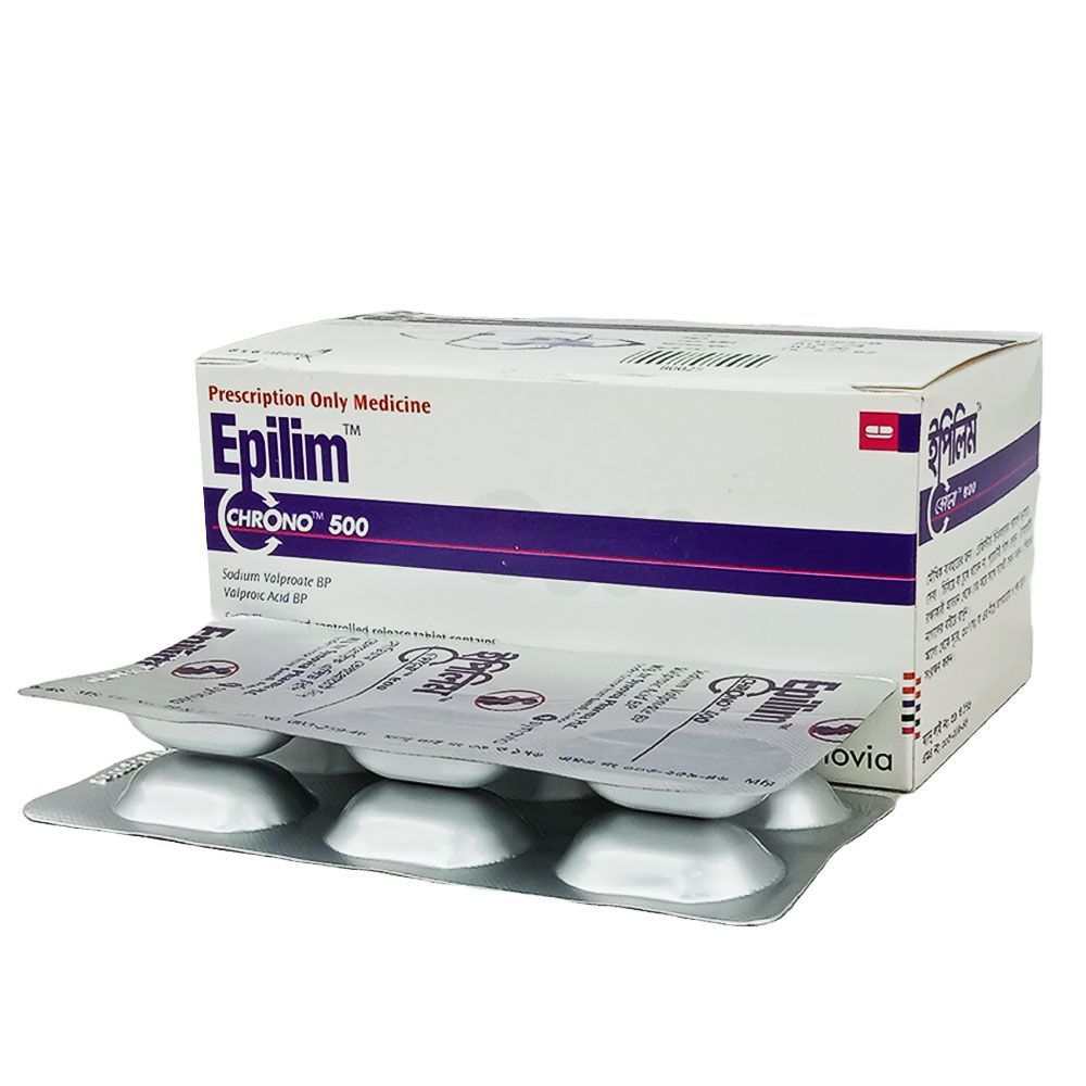 Picture of Epilim Chrono 500mg Tablet