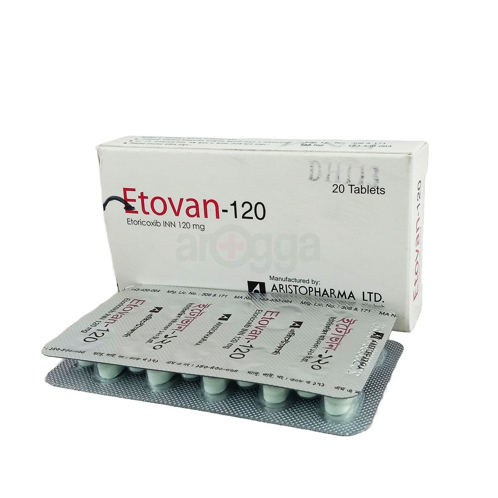 Picture of Etovan 120mg Tablet