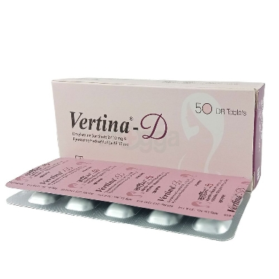 Picture of Vertina D 10/10mg Tablet