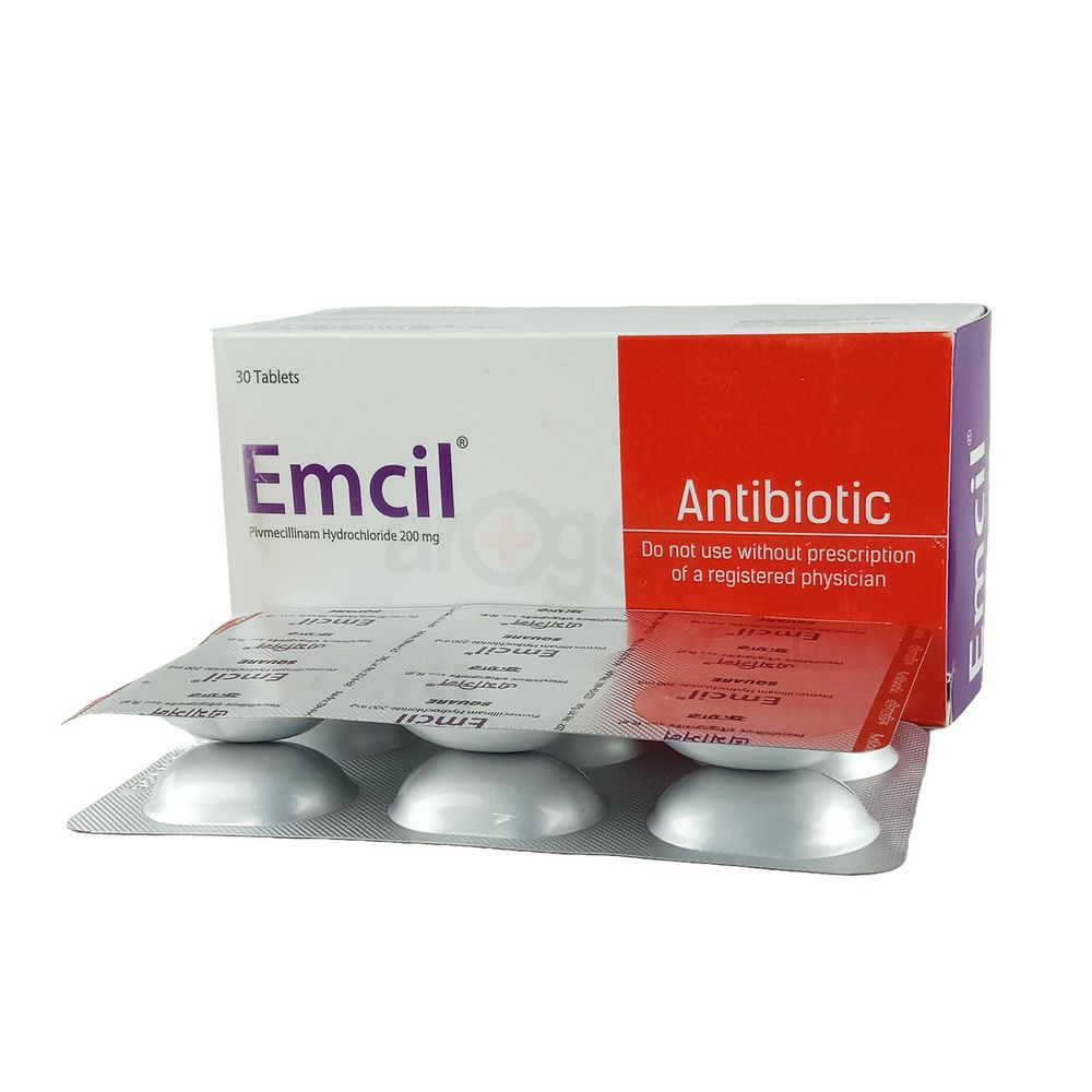 Picture of Emcil 200mg Tablet
