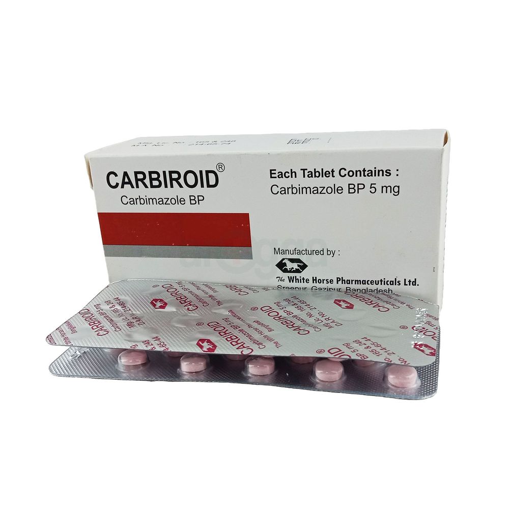 Picture of Carbiroid 5mg Tablet