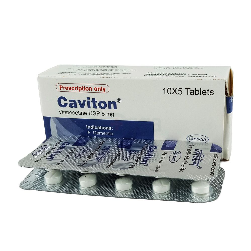 Picture of Caviton 5mg Tablet