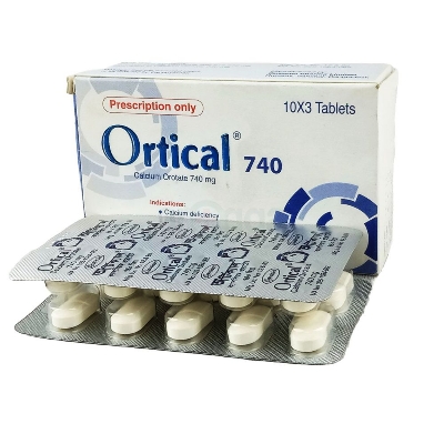 Picture of Ortical 740mg Tablet