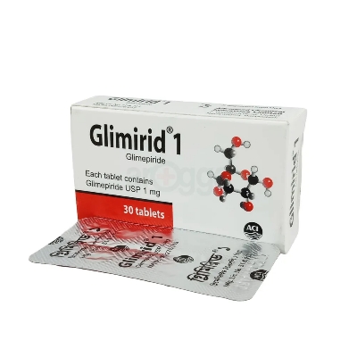 Picture of Glimirid 1mg Tablet