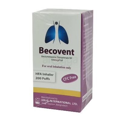 Picture of Becovent 100mcg HFA Inhaler