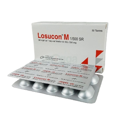 Picture of Losucon M SR 1/500mg Tablet