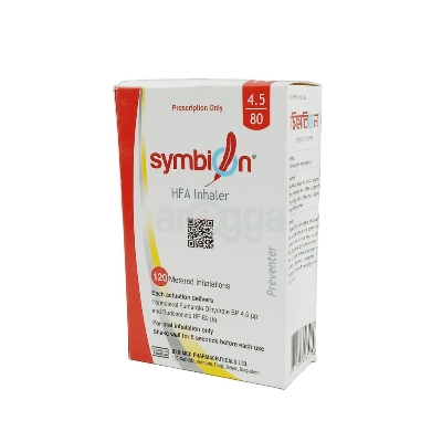 Picture of Symbion 4.5/80mcg HFA Inhaler