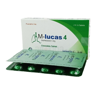 Picture of M-Lucas 4mg Tablet