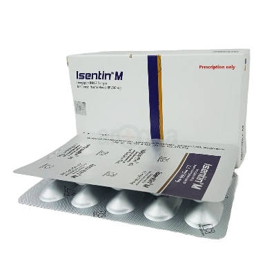 Picture of Isentin M 2.5/500mg Tablet