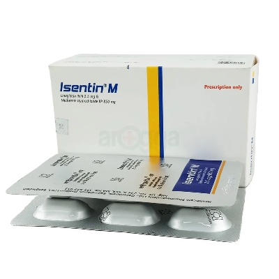 Picture of Isentin M 2.5/850mg Tablet