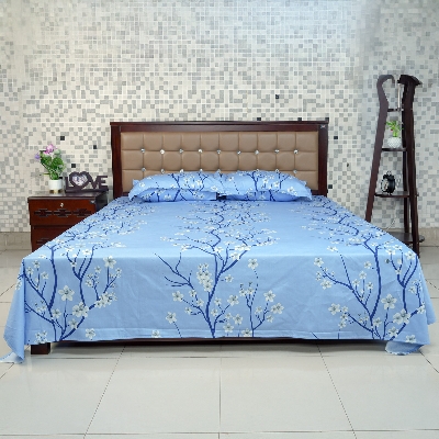 Picture of Regal Bed Sheet-316 (SPRING BLOOM-BLUE)