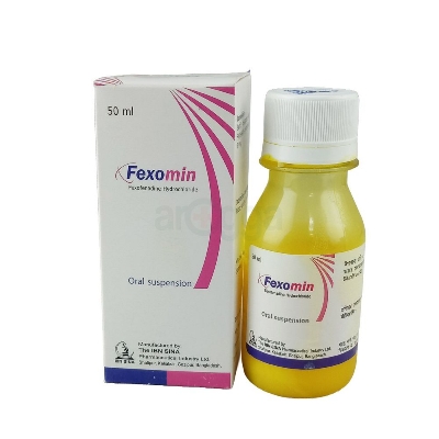 Picture of Fexomin 50ml Oral Sus