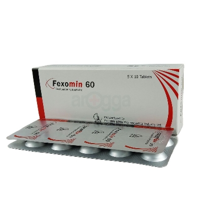 Picture of Fexomin 60mg Tablet