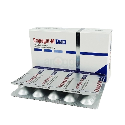 Picture of Empaglif M 5/500mg Tablet