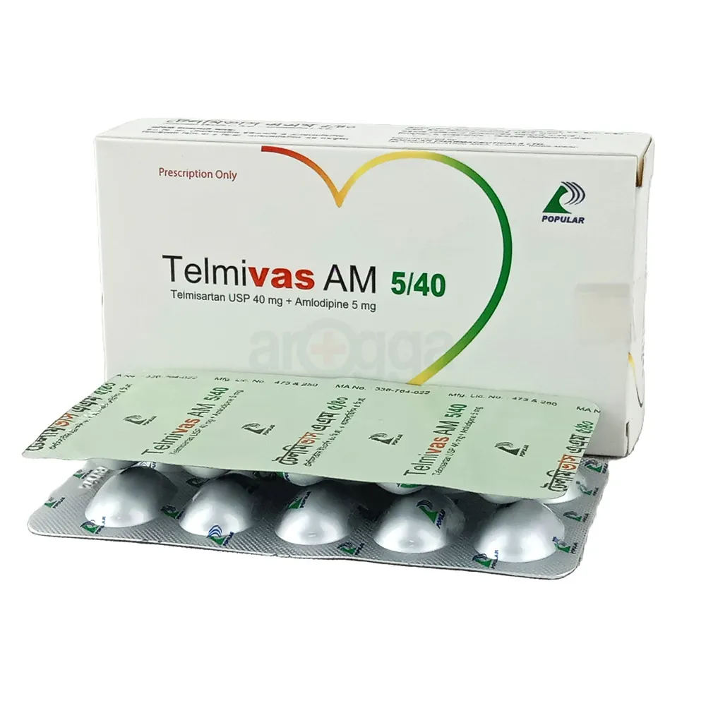 Picture of Telmivas AM 5/40mg Tablet