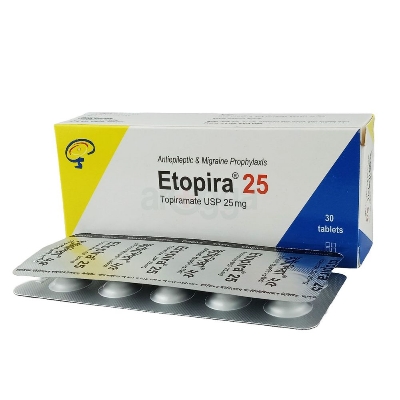 Picture of Etopira 25mg Tablet